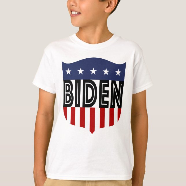 BIDEN US Flagge T-Shirt (Vorderseite)