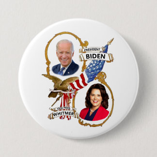 Biden-Whitmer 2020 Button