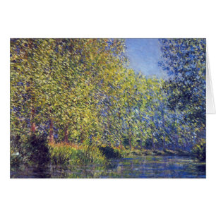 Biegung im Epte-Fluss nahe Giverny von Claude Mone