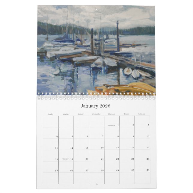 Biegung, Oregon Kalender (Jan 2026)