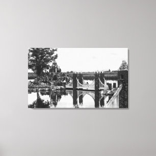 Biegung, Steingarten-Fotografie Oregons Petersons Leinwanddruck