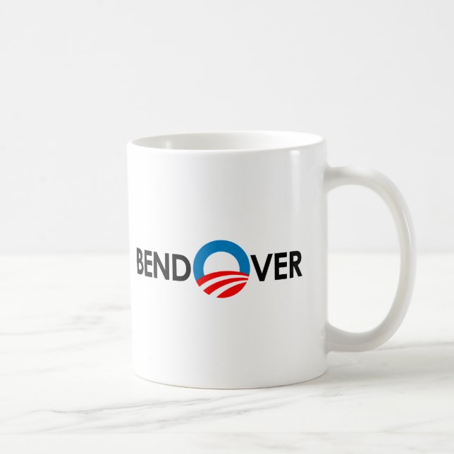BIEGUNG ÜBER Autoaufkleber Tasse (Rechts)
