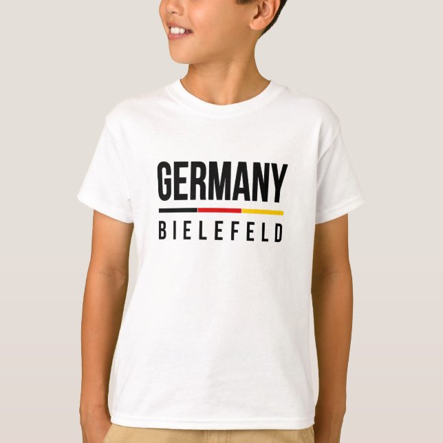 Bielefeld Deutschland T-Shirt (Vorderseite)