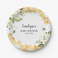 Biene A Little Honey Baby Shower Paper Teller