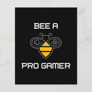 Biene A Pro Gammer Design Flyer
