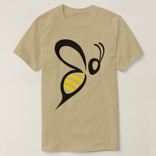 Biene auf einer Sonnenblume 62 T-Shirt (Design vorne)