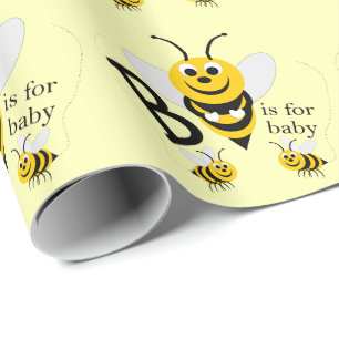 Biene Baby Geschenkpapier