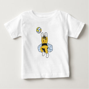 Biene beim Volleyball Sports Baby T-shirt