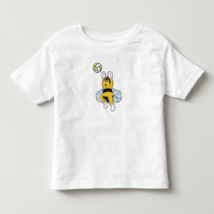 Biene beim Volleyball Sports Kleinkind T-shirt