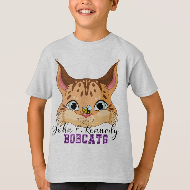 Biene Bobcat T-Shirt (Vorderseite)