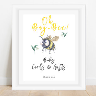 Biene - Bücherkarten und -geschenke Poster