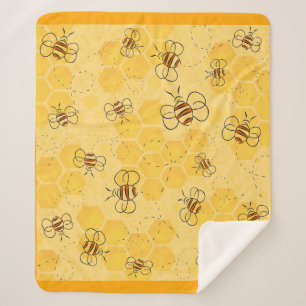 Biene Buzzing Honey Bees Niedlich Sherpadecke