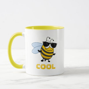 Biene Cool Funny Trendy Bee individuell anpassba Tasse