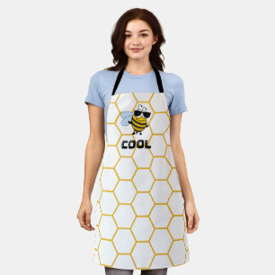 Biene Cool Funny Trendy Bee Personalisiert Women Schürze