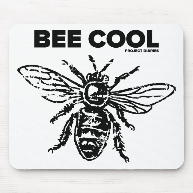 Biene cool mousepad (Vorne)