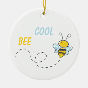 Biene Cool Personalisiert Keramik Ornament