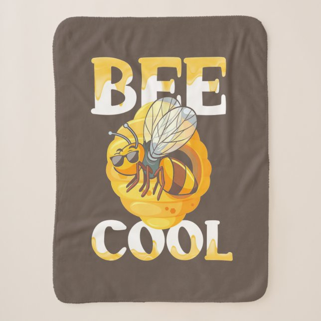 Biene Cool Sherpadecke (Vorderseite)