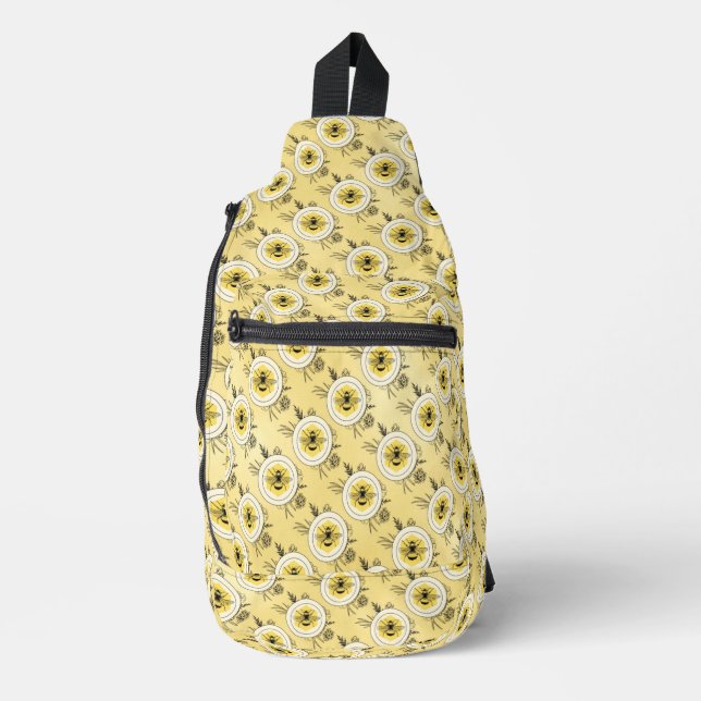 Biene Crossbody Bag (Vorderseite)