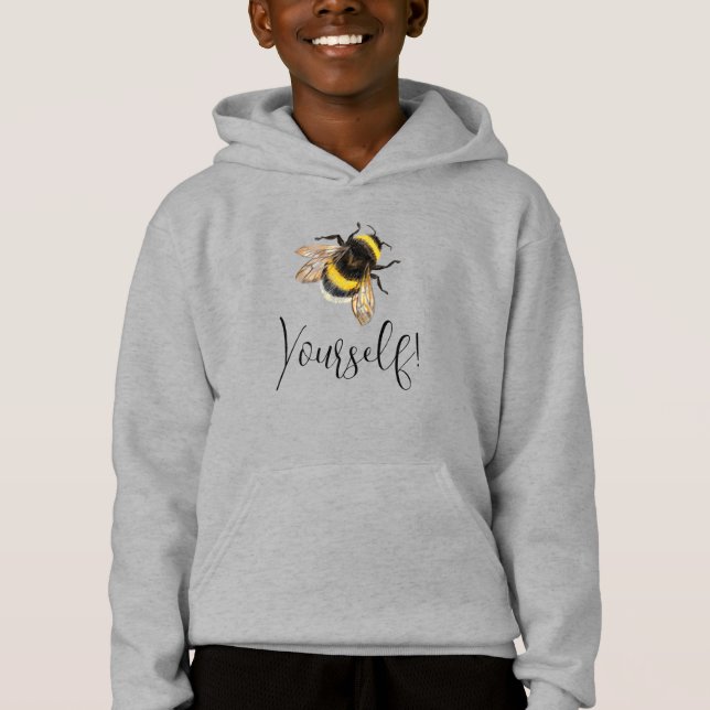 Biene dich selbst, Hummel Hoodie (Vorderseite)