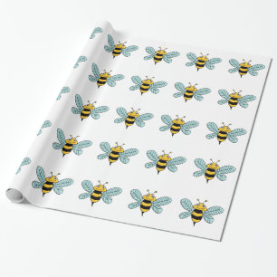 Biene Geschenkpapier