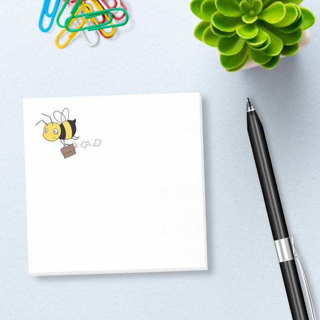 Biene, getirte Stressbeere, Briefkasten Post-it Klebezettel (Von Creator hochgeladen)