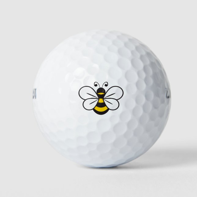 Biene Golfball (Vorderseite)