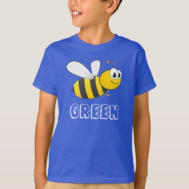 Biene Grün T-Shirt (Vorderseite)