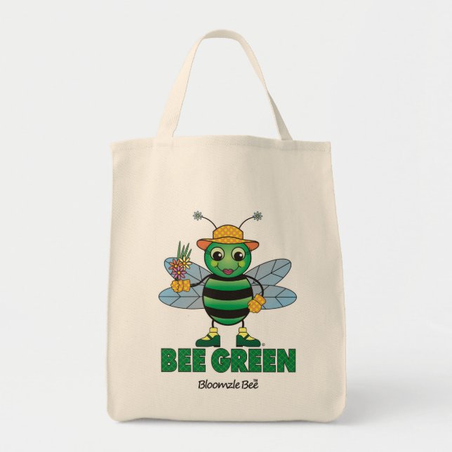 BIENE grüne Tasche (Vorne)