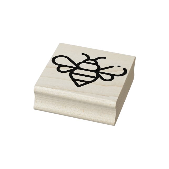 Biene Gummistempel (Stempel)