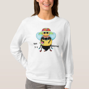 Biene in einer Mützen-launischen T-Shirt