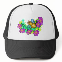 Biene in Ihrer Bonnet-Blüte