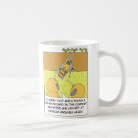 Biene-ing API Jitterbug Comic-Kaffee-Tasse