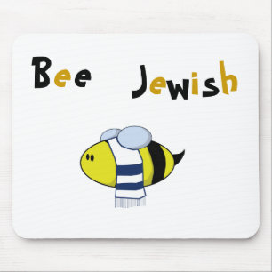 "Biene jüdisch " Mousepad