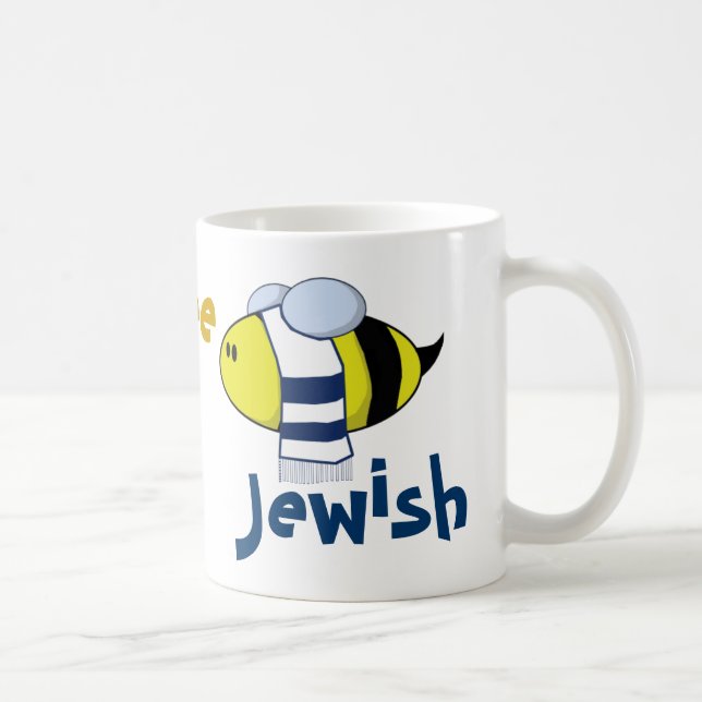 "Biene jüdisch " Tasse (Rechts)