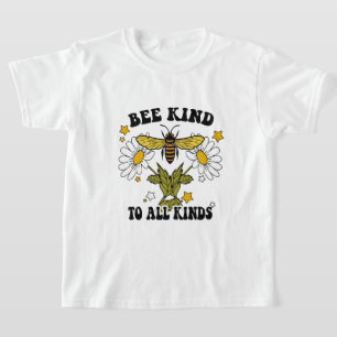 Biene Kind mit Style Yellow Bumble Bee T-Shirt