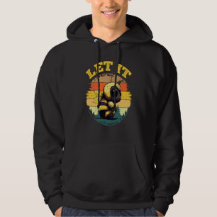 Biene Lass es Imker Honigbiene Imkerei 5 Hoodie
