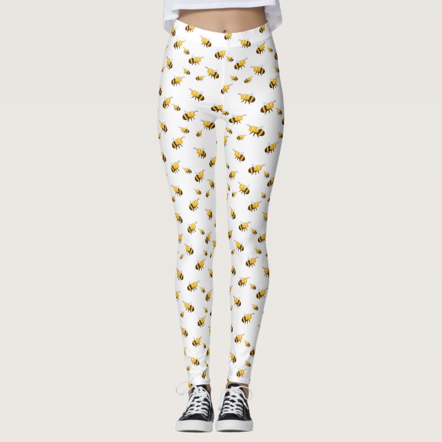 Biene Leggings (Vorderseite)