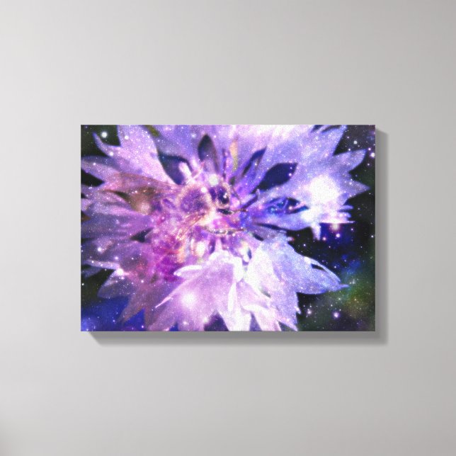 Biene Leinwanddruck (Vorderseite)