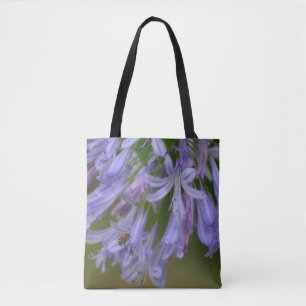 Biene Lila Blumen Natur-Tragetasche