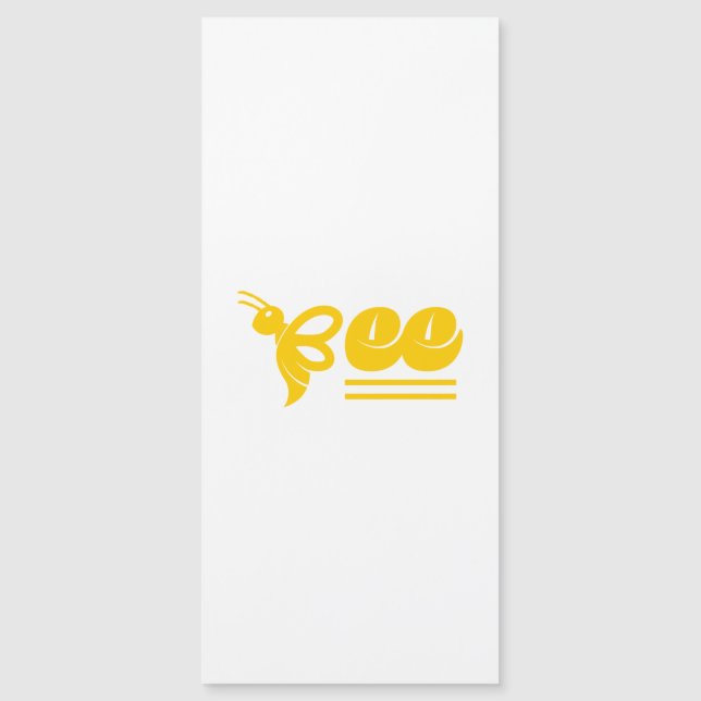 Biene Magnetkarte (Vorderseite)