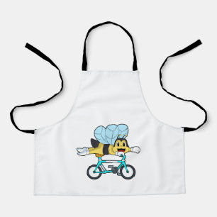 Biene mit Fahrrad Schürze