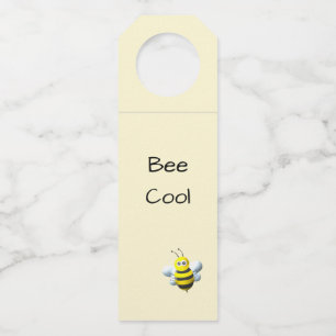 Biene mit Hummel Cool Flaschenanhänger