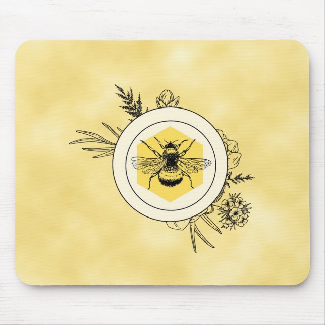 Biene Mousepad (Vorne)