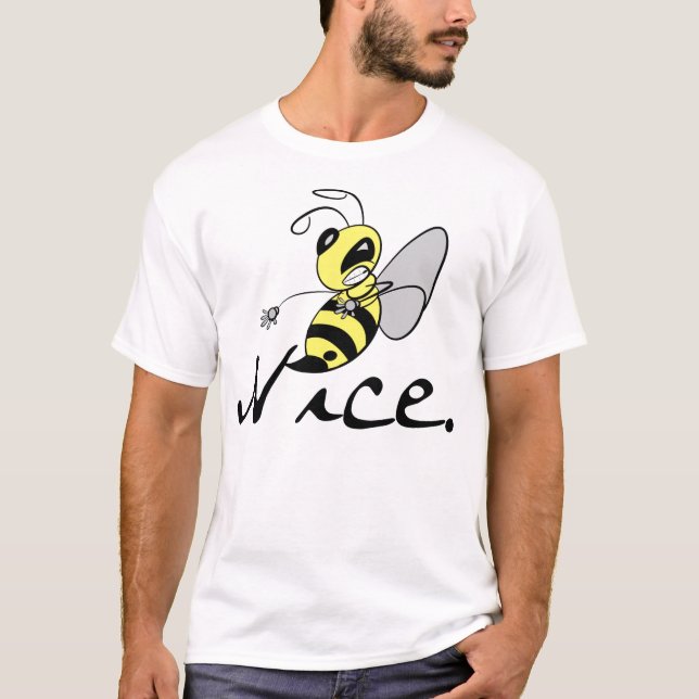 Biene nett T-Shirt (Vorderseite)