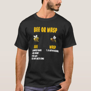 Biene oder Wespe Sie kennen den Unterschied Bienen T-Shirt