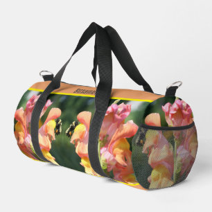 Biene On Snapdragon Blume Personalisiert Duffle Bag