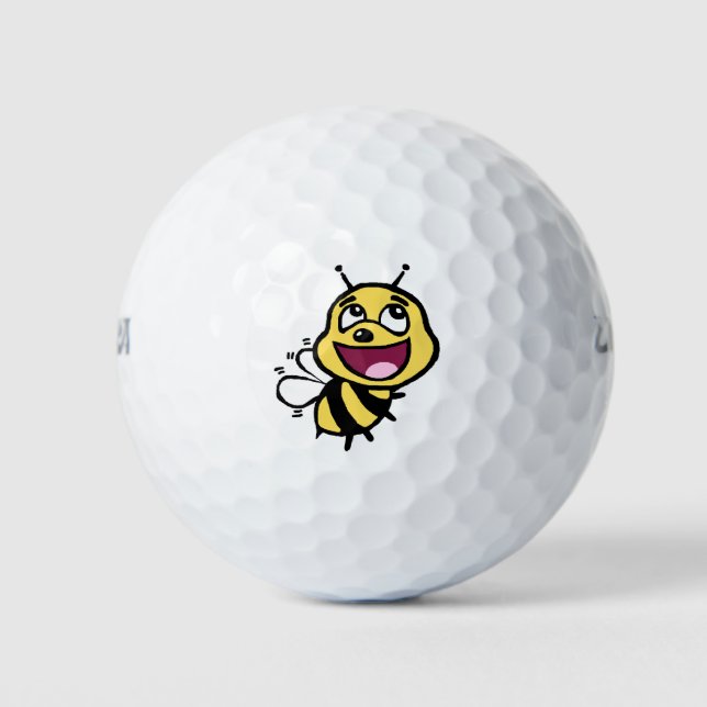 Biene Phantastisch Golfball (Vorderseite)
