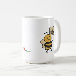 Biene positiv kaffeetasse