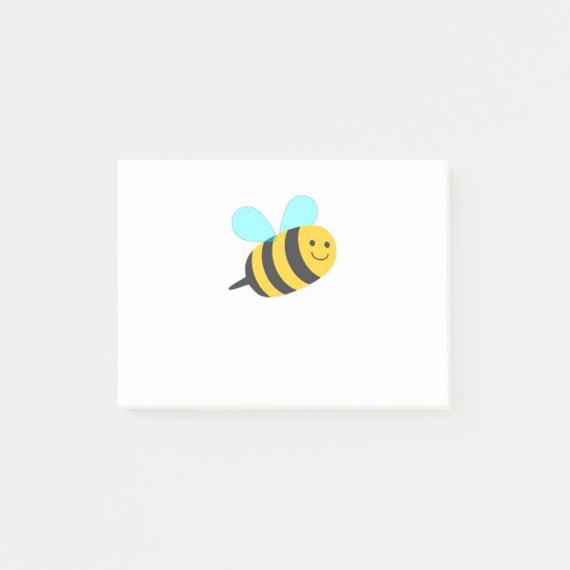 Biene Post-it Klebezettel (Vorderseite)