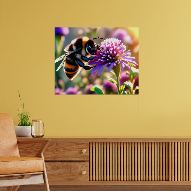 Biene Poster (Wohnzimmer 2)
